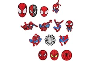 AUTOWNLUX 14 toppe termoadesive per bambini, da applicare con il ferro da stiro, da applicare con ferro da stiro o da cucire, vestiti per bambini, vestiti, giacche, zaini, jeans