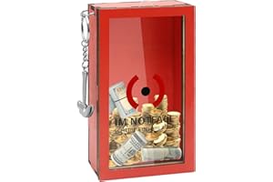 GEBRAZY Lustige Notfallbox mit Hammer – Geburtstagsgeschenk, Personalisierte Geschenkidee für Geld, Süßigkeiten, Duplo Schokolade oder Andere Geldgeschenk, Deko Holzkiste, lustige Geschenke