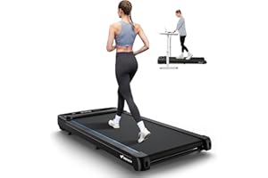 MERACH Walking Pad Treadmill for Home, Under Desk Treadmill, Walking Treadmills 3 in 1 for Home/Office, 265LBS Capacity, 2.75HP Portable Treadmills with Magnetic Remote Control, LED Display
