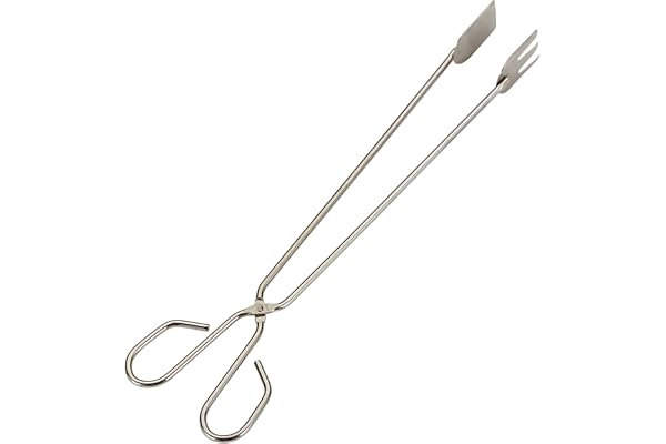 Sauvic 04468 Pince à Barbecue avec Pelle Inoxydable Long Acier