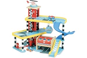 Vilac- Garage Vilacity, 2310, 16 x 8 x 9 cm, Bleu