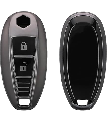 Custodia Chiave Auto HIBEYO In TPU Per Suzuki Swift, Vitara, SX4, Baleno, Jimny, Verde, Con Portachiavi