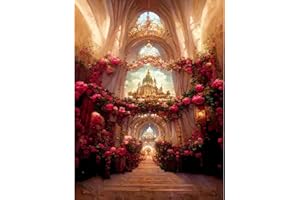 HXSYKJDM DIY 5D Diamant Painting Kinder Erwachsene, Diamond Painting Set, 5D Diamant Paint Kits Kristallartiges Kreuzstichset für Home Wall Décor, (30×40cm) (Halle der Träume)