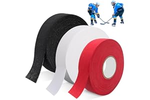 HENGRONGSHEN Cinta adhesiva de hockey para raquetas, cinta adhesiva para palo de hockey, cinta de agarre antideslizante, cinta deportiva para hockey sobre hielo, cinta de agarre para bádminton, palo de golf