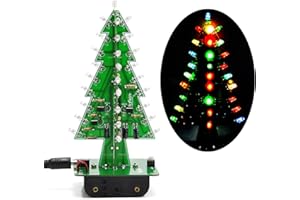 Gikfun 3D Xmas Tree Led Christmas Tree Diy Kits Welding kit EK1697