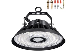‎STEO Anten 2er LED Hallenstrahler 200W 34000LM in Kaltweiß(5000K), LED Hallenbeleuchtung mit Höhen Effizienz 170LM/W Schutzart IP65 inkl.U-förmige Montagehalterung