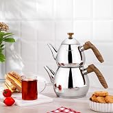 Sch&auml;fer Tea Chef K&uuml;&ccedil;&uuml;k Boy &Ccedil;aydanlık Takımı 4 Par&ccedil;a-Kahve