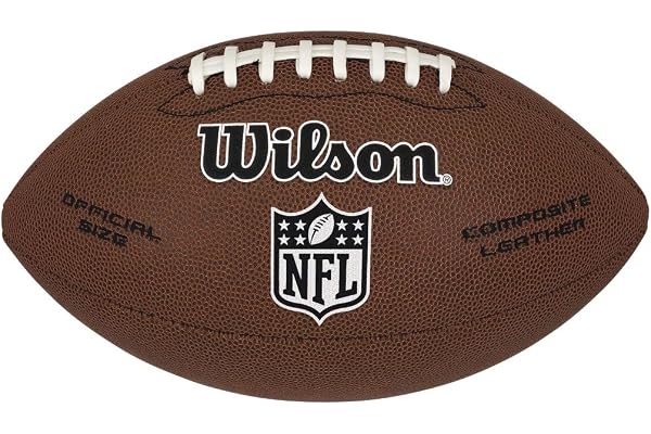 Wilson Ballon de Football Américain, NFL LIMITED, Cuir Mélangé, Taille Officielle