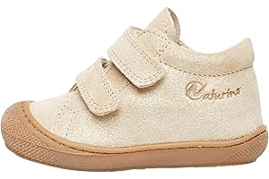 Naturino Cocoon VL-Scarpine Primi Passi in Suede con Stampa Pony-Rosa