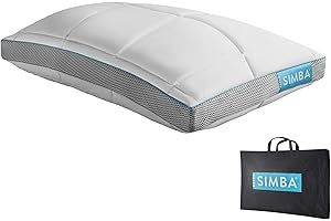 Simba Hybrid Pillow, with temperature regulating Stratos technology & customisable height
