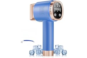 BEAURIS 21J Ice-Cooling Laser Hair Removal Device, 3 in 1 IPL Hair Removal Device with 9 Energy Levels, Auto-Glide Mode, IPL Laser Hair Remover for Women Men