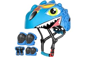‎VICTGOAL VICTGOAL Fahrradhelm Kinder zu Radsport Niedliche Cartoon 3D Gestaltet Kinderhelm für Fahrrad Skateboard Rollschuh für Jungen und Mädchen Verstellbare Größe