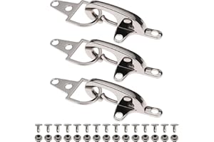 LT Easiyl 3 Juegos de Cierres para Chaqueta de Motociclista de 8,5 Cm Cierres para Motociclista Mosquetones de Aleación para Chaleco de Motocicleta para Adaptarlos A Ganchos A Presión