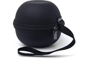 Estuche de viaje Artiphon para el sintetizador y controlador midi looper Orba Bolsa de transporte Softshell (resistente a los golpes, espuma plástica EVA, forro interior blando, cordón), Negro