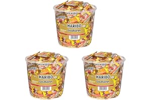 HLKAUF Diverse 3er Sets aus Minibeutel + 1 HL-Kauf Notizblock GRATIS (Goldbären Minibeutel 3 Dosen + 1 HL Kauf Block)