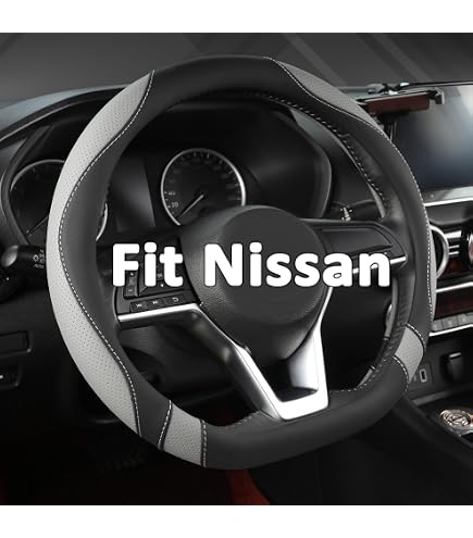 ABS Carbon Fiber Black Steering Wheel Center Logo Ring Cover