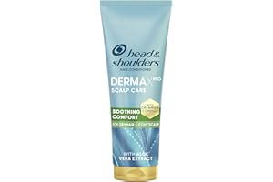 Head & Shoulders DermaXPro Soothing Comfort Lightweight Conditioner 350ml with Aloe Vera Extract and Ceramide Complex. Moisturises Hair & Soothes Dry Itchy Scalp while Maintaining Dandruff Protection
