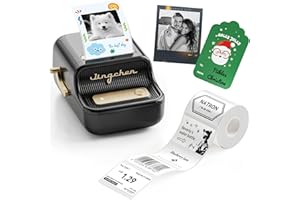 ‎NIIMBOT NIIMBOT B21Pro Etikettendrucker mit Größeres Etiketten, 300 DPI HD Etikettiergerät, Fotodrucker für Fotos, Notizen, Studiengrafiken, für Zuhause, Büro oder DIY-Projekte
