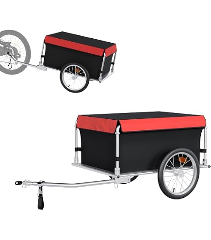 Roland Fahrradanhänger Traveller Tiefdeichsel, Schwarz Gelb, 500723 Sport & Freizeit