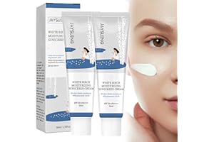 BMHNQ Round Lab Sunscreen Birch Juice Moisturizing Sunscreen Creme Solaire Coreenne Crème Solaire Protection Solaire Korean Sunscreen Creme Solaire Visage Résistantes À l'Eau Et Non Grasses SPF 50+ PA++++