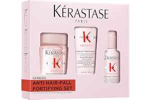 Kérastase, Genesis, vårdrutin med schampo, hårbalsam och värmeskyddsspray för fint och sprött hår, mot håravfall och hårbrott