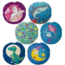 Linternas LED Para Niños - Pack De 4 O 6, 40 Cm, Luz Amarilla O De Colores, Ideal Para Halloween Y San Martín