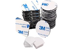 BEGOÑA ECHEGOYEN B-E ®️ 99 Adhesivo Doble Cara Extrafuerte Redondas, Cuadradas + 33 de regalo transparentes | Almohadillas Adehesivas Doble Cara Extrafuerte | No Mas Clavos Extrafuerte Pared (99 Multiformas)