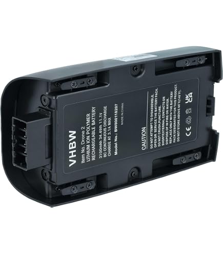 Vhbw Batterie 4000mAh 11,1V Li-polymère Compatible Parrot Bebop 2 Et Bebop 2 Pro