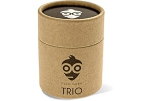 Pick Geek TRIO | 3 Sets of Premium Guitar Picks (Plectrums) | for Your Electric, Acoustic, or Bass Guitar | X Heavy, Heavy, Medium & Light | in 3 Metal Pocket 'Click Clack' Boxes