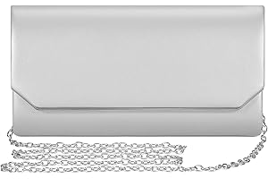 BAICLES Borsa da sera in pelle PU, da donna, elegante, da sposa, per matrimonio, da donna, a catena, piccola borsa a tracolla per feste, tempo libero, crossbody da donna, in pelle, piccola