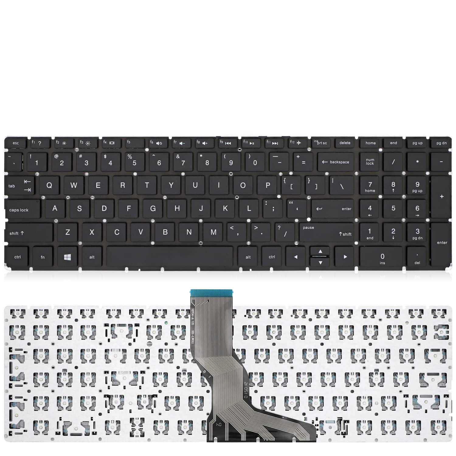 Wefly Laptop Keyboard Compatible for HP 15-BS 15-BW 15-CC 15-CB 15-BD 250 G6 255 G6 256 G6 258 G6 Review: The Ultimate HP Replacement Keyboard