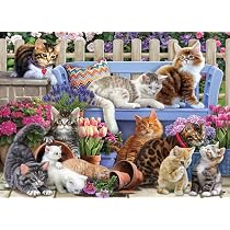 Puzzle 1000 Pezzi Vermont Christmas Company - La Vita Di Un Gatto - 68x49 Cm