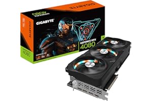 GIGABYTE GeForce RTX 4080 GAMING OC 16GB Scheda grafica - 16GB DDR6X, 192bit, PCI-E 4.0, Core 2535Mhz, RGB, Anti-sag bracket, DP 1.4, HDMI 2.1a, NVIDIA DLSS 3, GV-N4080GAMING OC-16GD