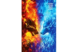 Agenda Scolaire 2025 2026 animaux: Soyez le maître incontesté de votre temps, atteignez vos objectifs académiques avec aisance grâce à notre Planificateur Journalier au format A5 Couverture loup