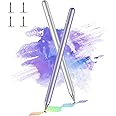 Stylus Pens for Touch Screens, Stylus Pen for iPad, Tablet Stylus Pencil, Sensitivity Disc Tip & Magnetism Cover Pencil Cap, Compatible with Apple/iPhone/iPad pro/Mini/Air/Android/Other Touch Screens