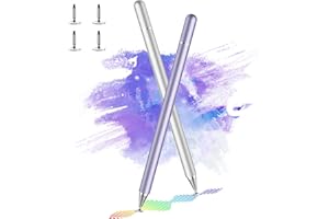 DOGAIN Stylus Pens for Touch Screens, Stylus Pen for iPad, Tablet Stylus Pencil, Sensitivity Disc Tip & Magnetism Cover Pencil Cap, Compatible with Apple/iPhone/iPad pro/Mini/Air/Android/Other Touch Screens