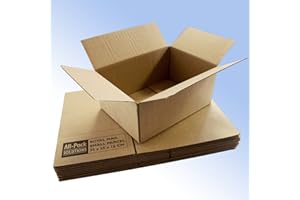 All-Pack Solutions 10 Royal Mail Small Parcel Postal mailing Boxes 350x250x160mm (Deep Option)