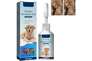 KOAHDE Haustierwarzenentferner, Haustierwarzenentferner, Hundewarzenentferner, starker Warzenentferner, natürlicher Hundemarkenentferner, Warzenentferner für Hunde, schmerzfreie Warzenentfernung,