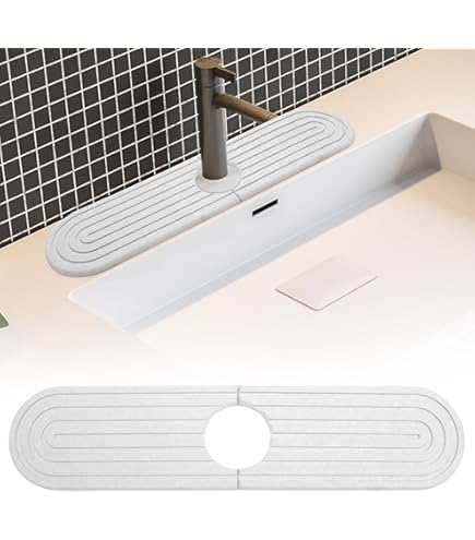 Tappetino Lavandino In Pietra Diatomite Lxoraziy - Antispruzzi Per Cucina - Foto 13