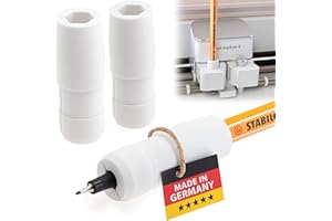 BABOTECH Adapter für Stabilo Stift für Cricut Maker 1-4, Explore 1-4 & Air 1-3 – Passend für Stabilo Point 88 – Hochwertiger Stiftehalter Made in Germany – Plotter Zubehör für präzises Schreiben & Zeichnen