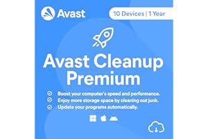 Avast Cleanup Premium 2026 | 10 Devices | 1 Year | Activation Code by email