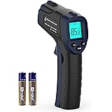 ERICKHILL 600C Termometro a infrarossi piccolo e leggero -50 ℃ Circa 600 ℃ Emissività regolabile con temperatura laser senza 
