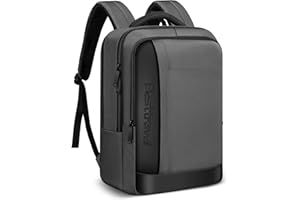 Besttravel Stylish Laptop Backpack, Practical 25L Waterproof Backpack Fits 15.6" Laptop, Rucksack for Men with USB-C Charging Port, Perfect Work bag for Business College High School Bag