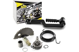 ‎AREA1 Area1 Ersatz Kickstarter Set für 50ccm China 4-Takt Motorroller wie z.B. GY6 139QMB/QMA AGM Nova Alpha-Motors Direct-Bikes Dafier ATU Explorer Flex-Tech Guoben Vanguard Yiying Hongzhou Lingtian