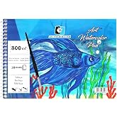 Alex Schoeller Art Spiral Water Paint Book A4 300 Gr. 12 YP.