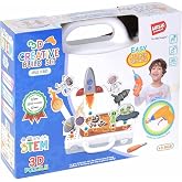 3d Yaratıcı 398 Par&ccedil;a Eğitici Matkap Tamir Ve Oyun Seti UZAY TEMALI