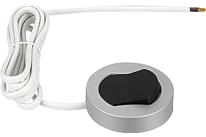 ADAKAT Universal Aufputz Möbelschalter ON/OFF, Kabel 2m, 12V