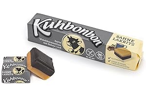 Kuhbonbon Sahne Lakritz Stange, 72 g