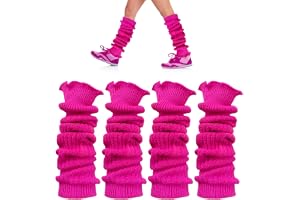2 Paia Di Scaldamuscoli Invernali Da Donna In Maglia Elasticizzata – Morbidi E Caldi, Perfetti Con Jeans, Gonna E Leggings - 3