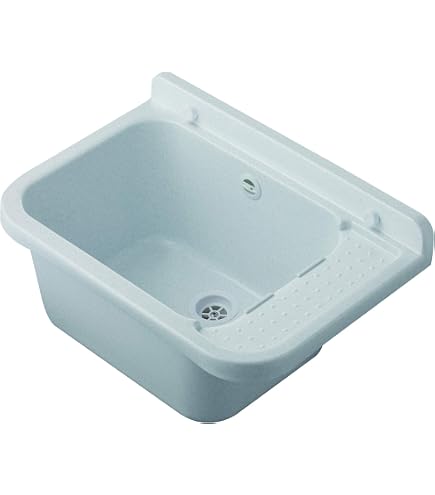 Bac Laver X Evier Garage Adventa: Baignoire En Résine PP Avec Distributeur Evier Buanderie